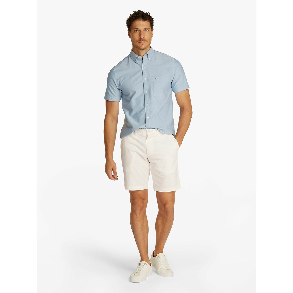 Short brooklyn 1985 blanc, TOMMY HILFIGER