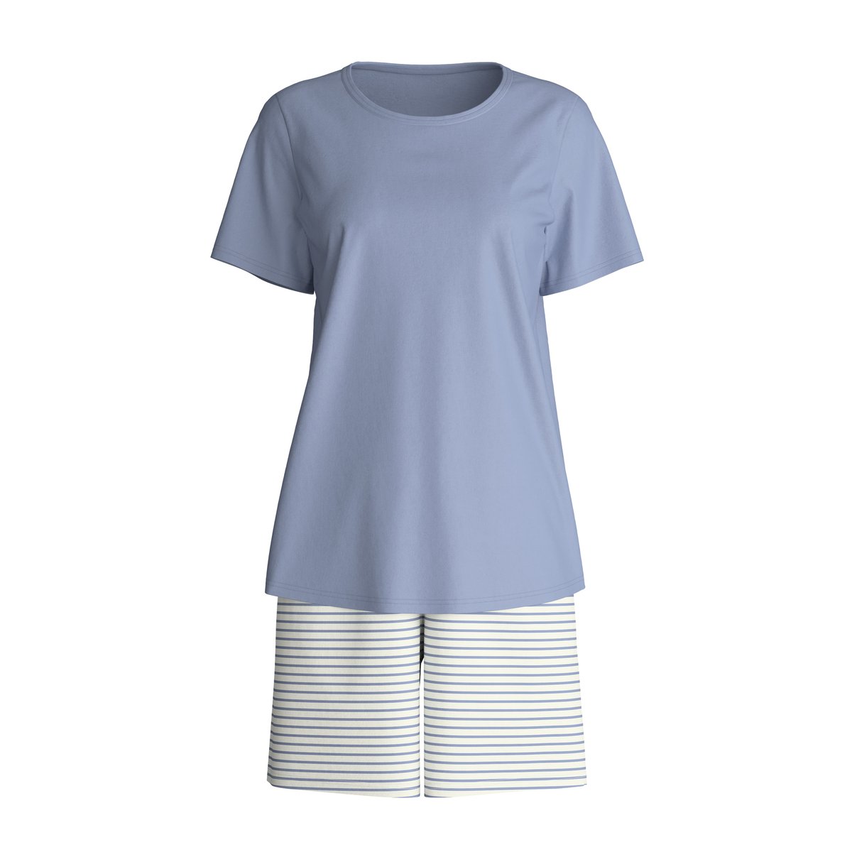 Pyjama court manches courtes Coton MARINE DREAMS aura blue, CALIDA