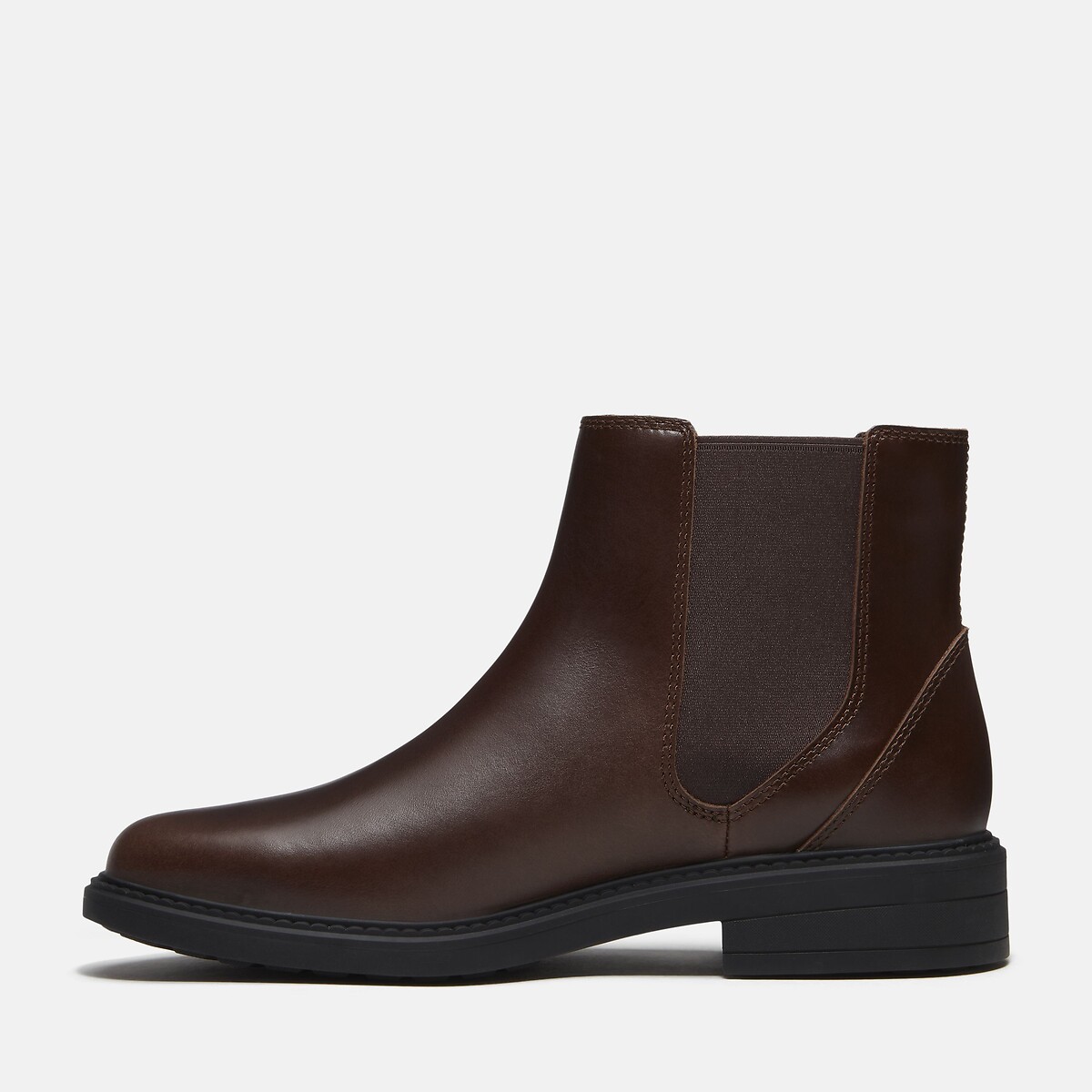 Stormbucks Mid Chelsea Leather Ankle Boots dark brown, TIMBERLAND