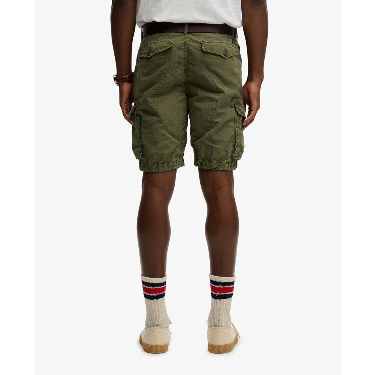 Short Léger Parachute vert ciboulette, SUPERDRY