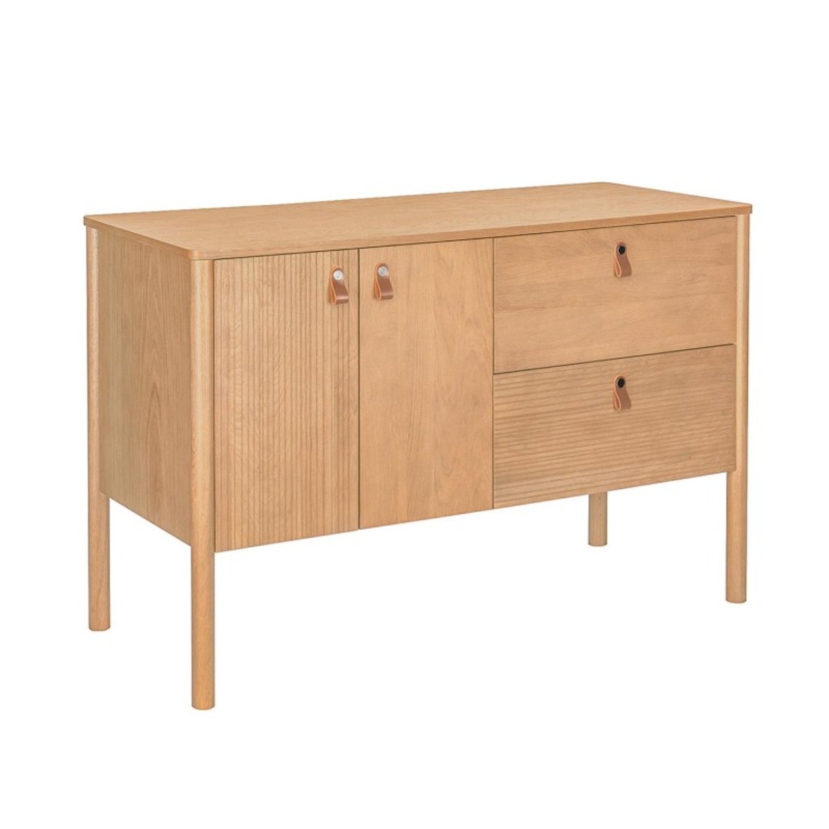 Meuble double vasque 120 cm JOY chêne, MOB IN