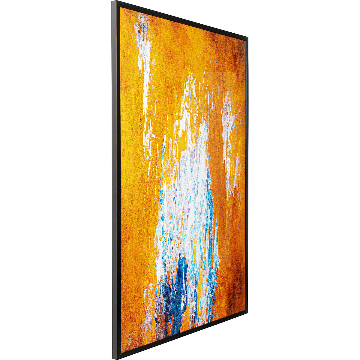 Gerahmtes Bild Artistas Orange 80x120cm orange, KARE DESIGN