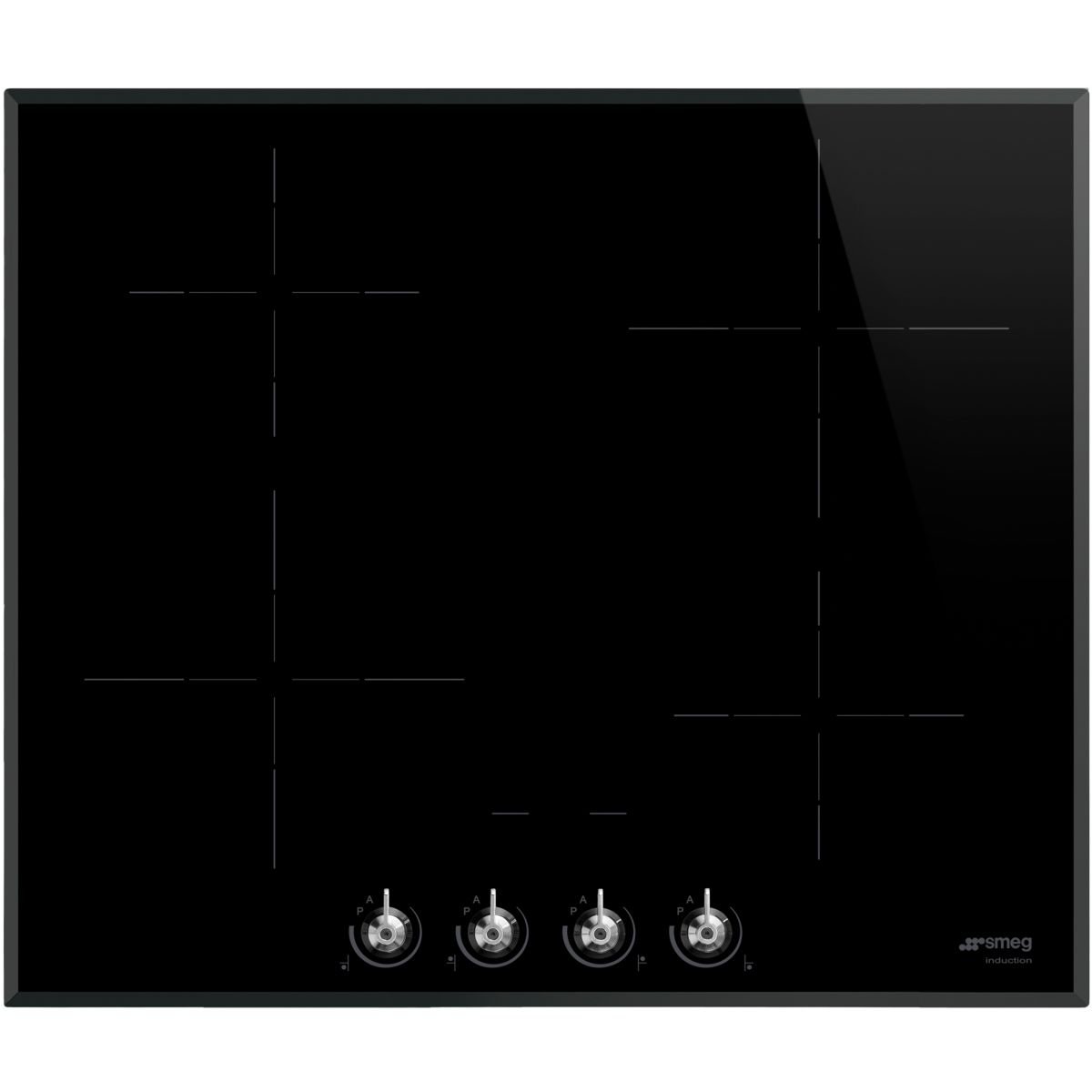 Plaque induction SI364BM couleur unique, SMEG