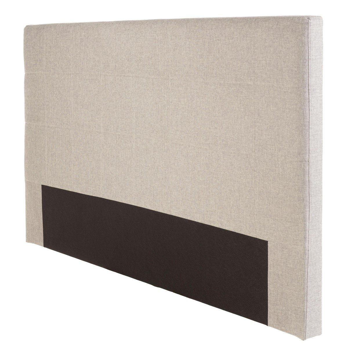 Tête de lit rembourrée pour lits 160/180cm couleur grise RIVANA gris, PIER IMPORT