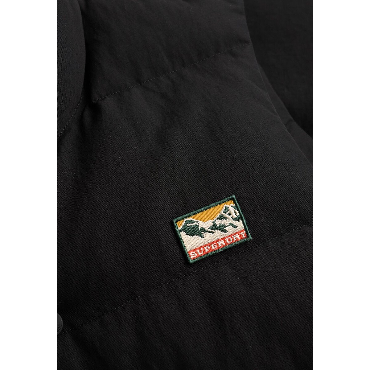 Doudoune sans manches noir, SUPERDRY