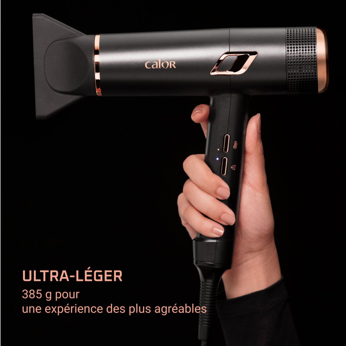 Sèche cheveux professionnel Maestria CV9920C3 noir et cuivrã©, CALOR