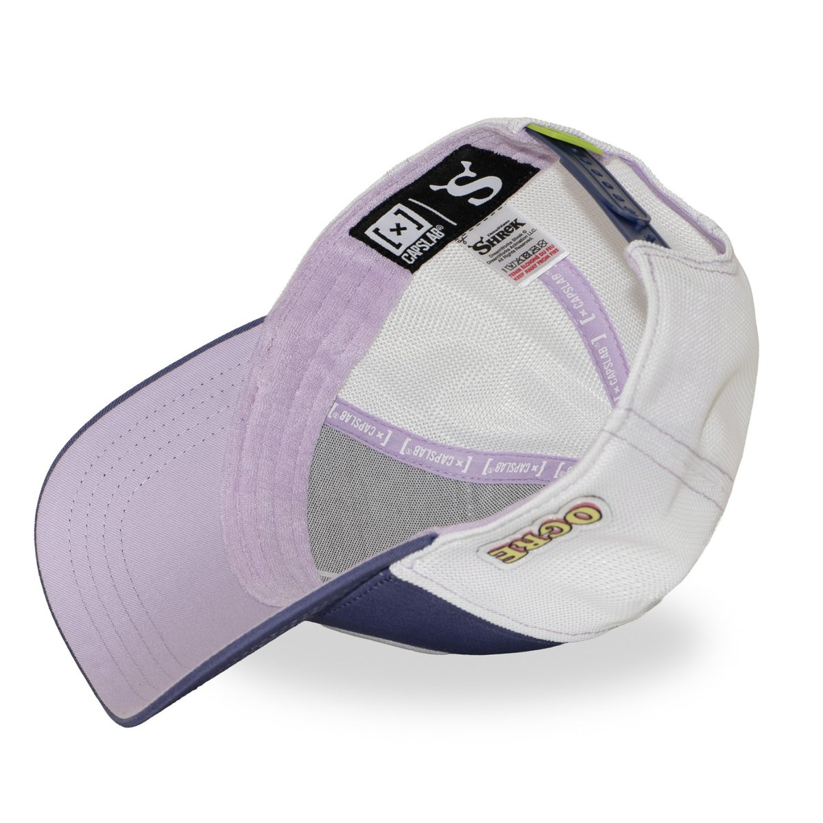 Casquette trucker SHREK bleu/blanc/vert, CAPSLAB