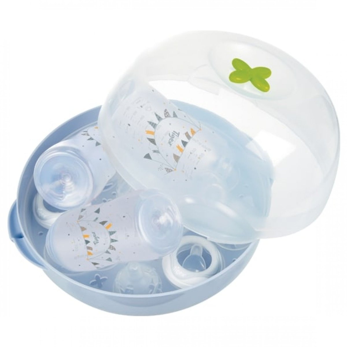 Stérilisateur micro-onde Express transparent, TIGEX