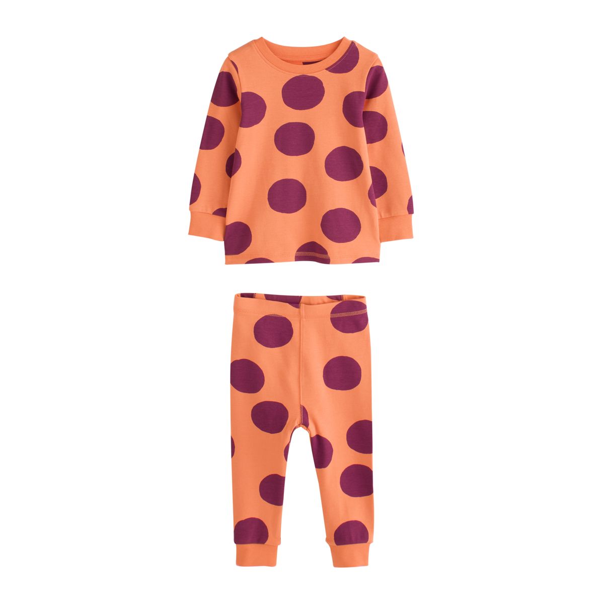 Pyjama douillet à nœuds et cœurs, lot de 3 violet, NEXT