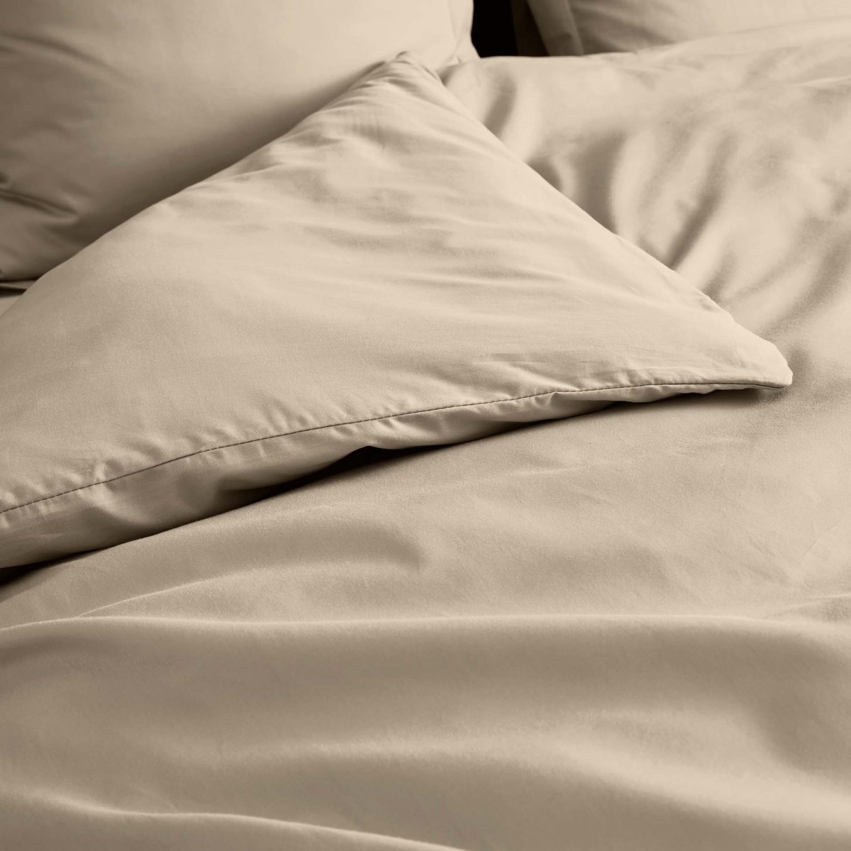 Housse de couette collection Percale de coton blanc, EDEN