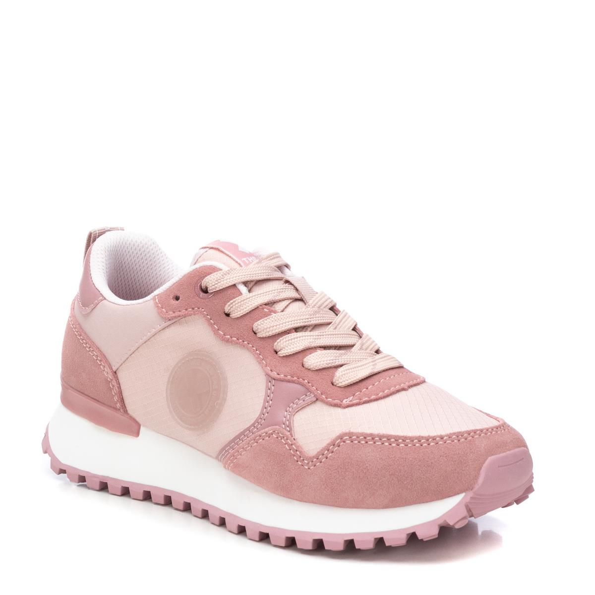 Baskets Plaine Lacets rose, XTI
