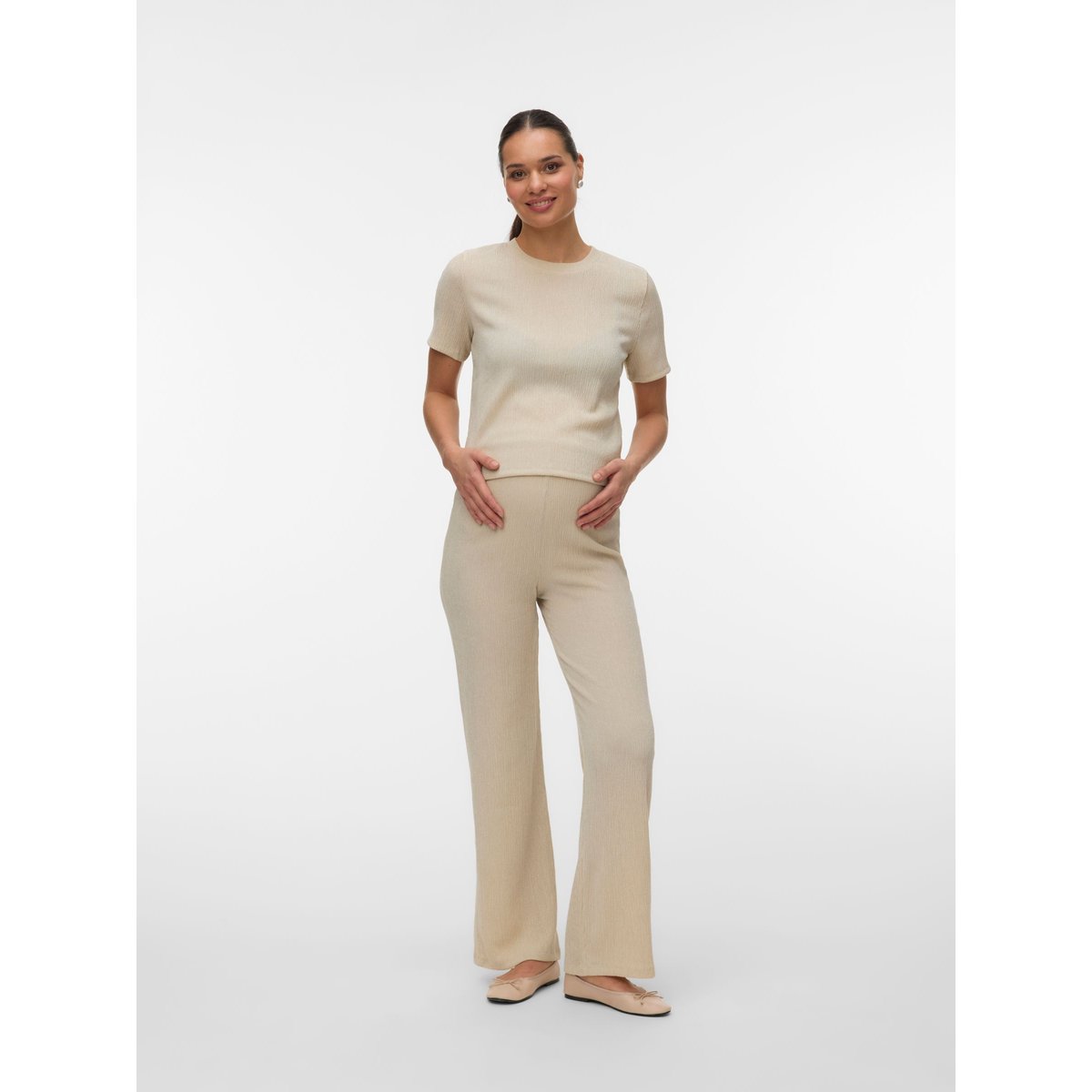 Pantalon pumice stone, MAMA LICIOUS