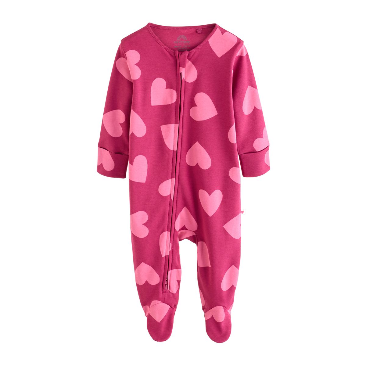Dors-bien à zip double sens bébé, lot de 5 violet/rose, NEXT