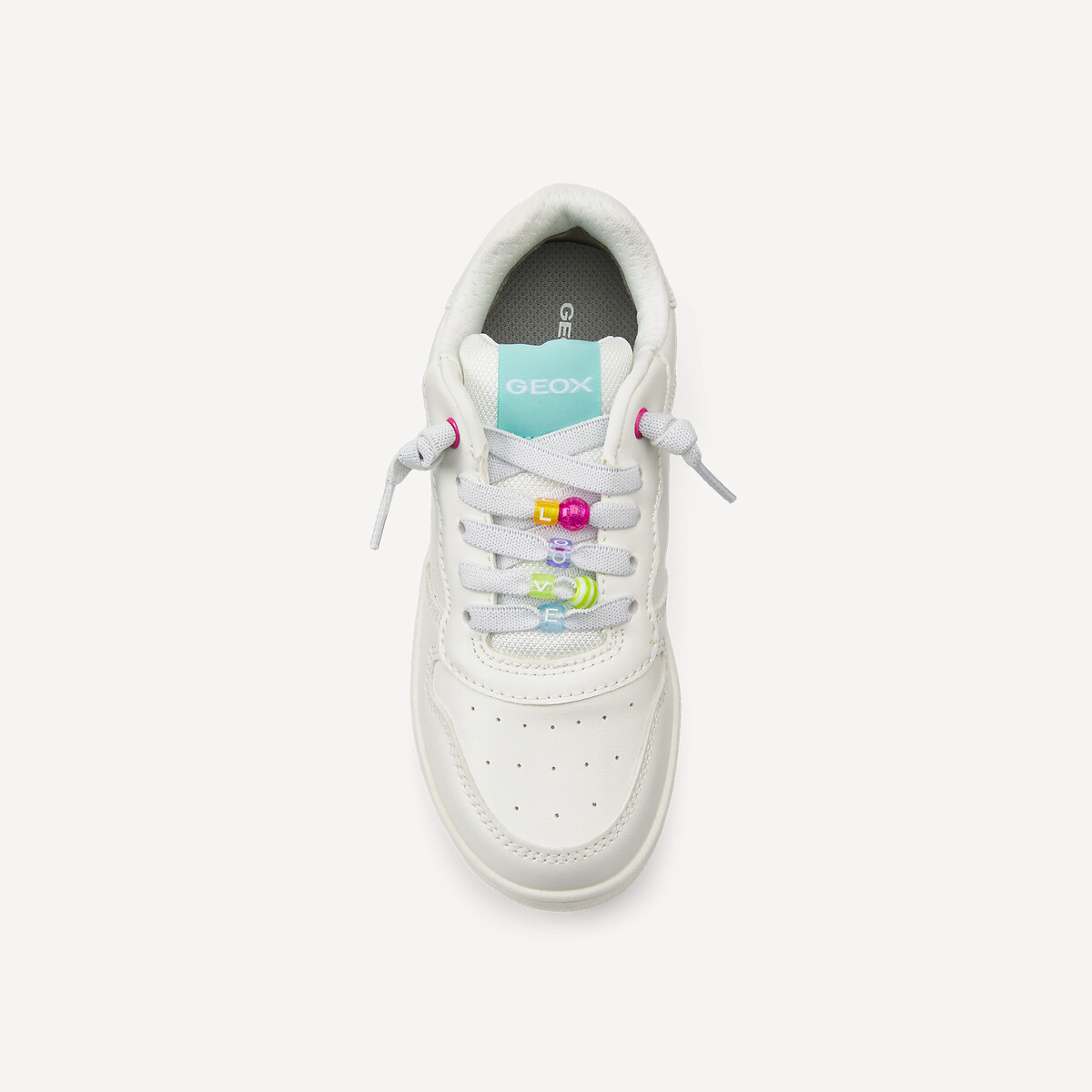 Atmungsaktive Sneaker Washiba mit Perlendetails weiss, GEOX