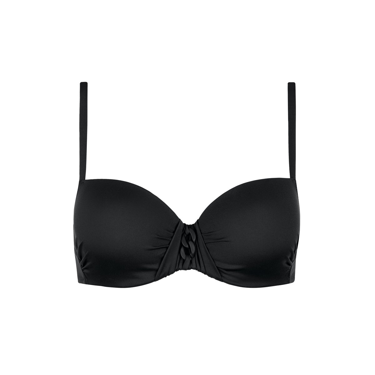 Haut maillot de bain préformé PALMA noir, LISCA