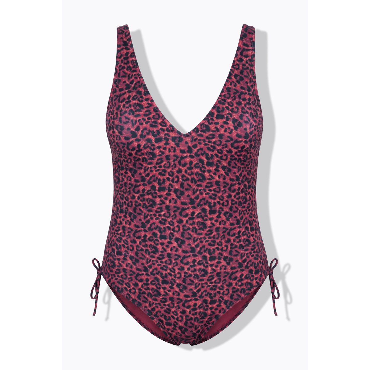 Maillot de bain à bonnets souples aubergine, STUDIO UNTOLD
