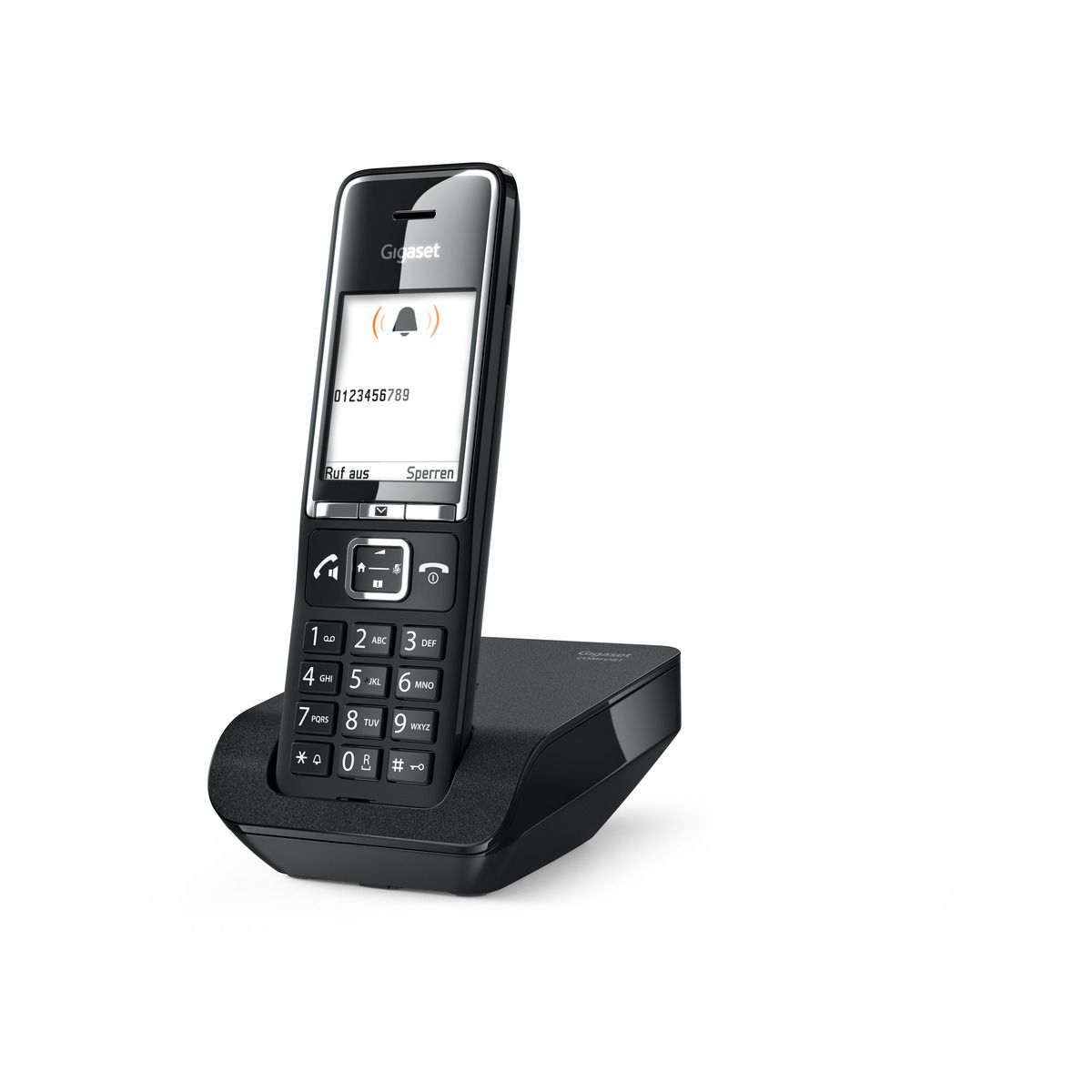 Téléphone sans fil COMFORT 550 NOIR noir, GIGASET