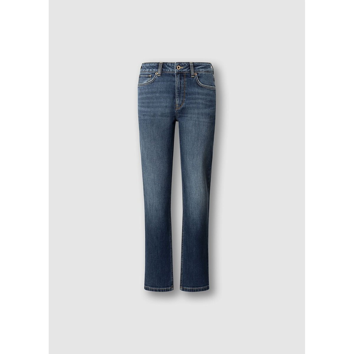 Jean droit taille standard MARY authentic royal blue, PEPE JEANS