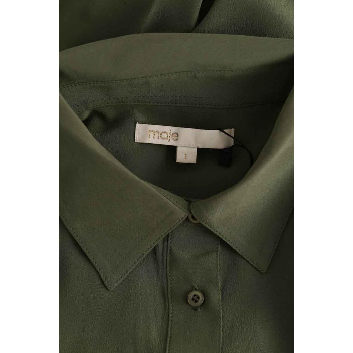 Chemise - Très Bon État kaki, MAJE