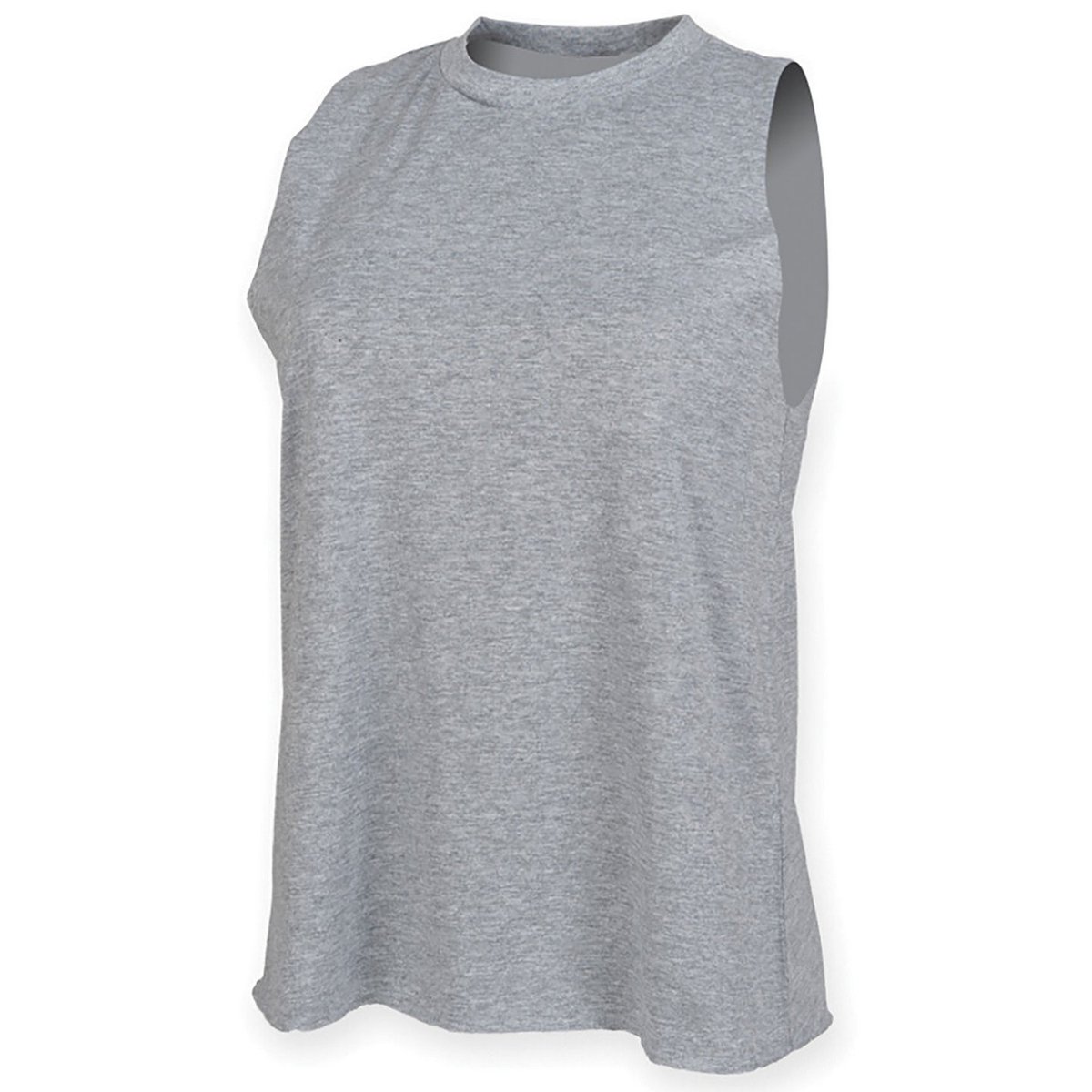 T-shirt sans manches gris, SKINNI FIT