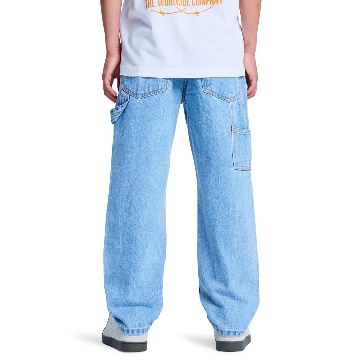 Jean en denim CARPENTER BAGGY. bleu indigo light, DC SHOES