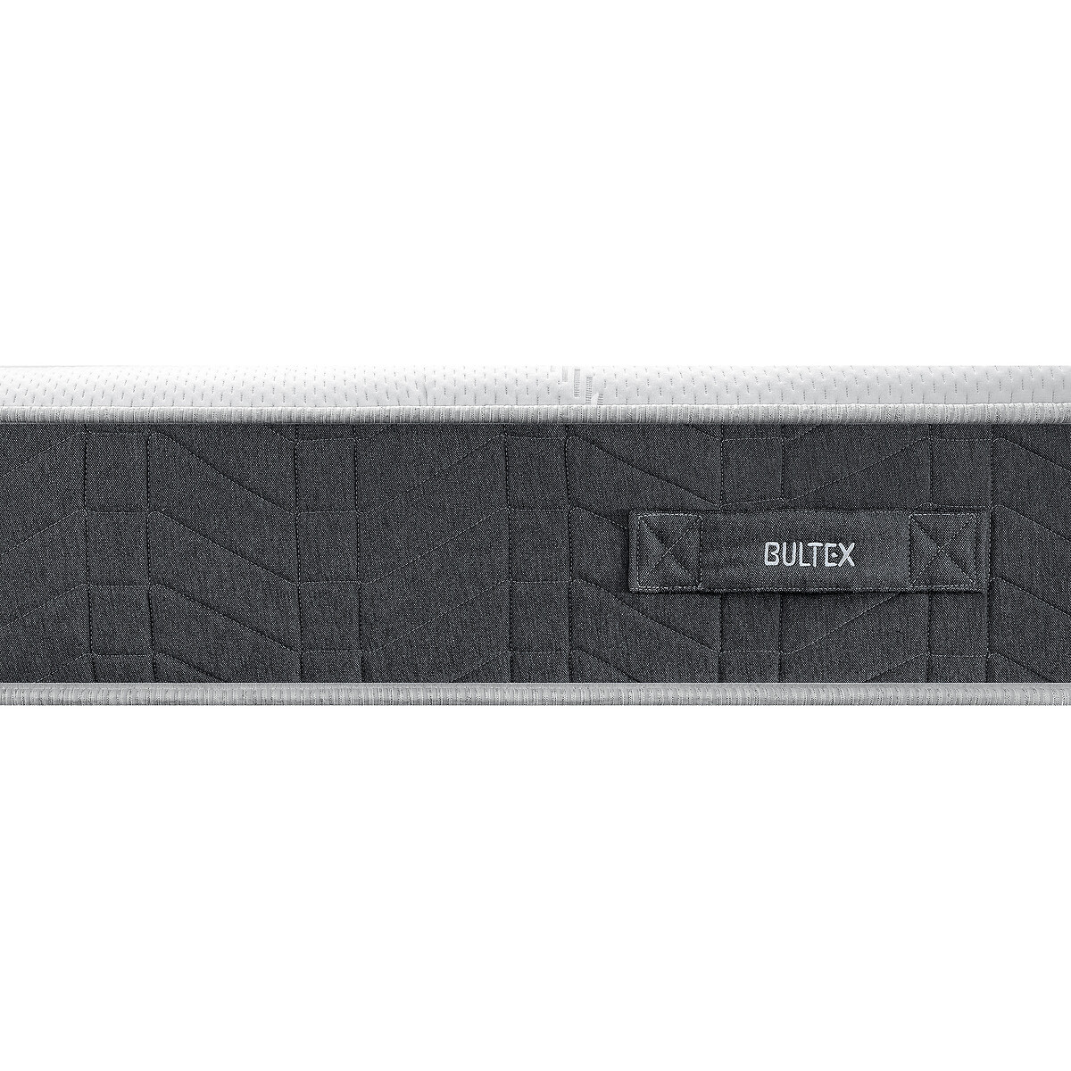Materasso schiuma BULTEX Nano 25 cm, Ultimum bianco/grigio fumo, BULTEX