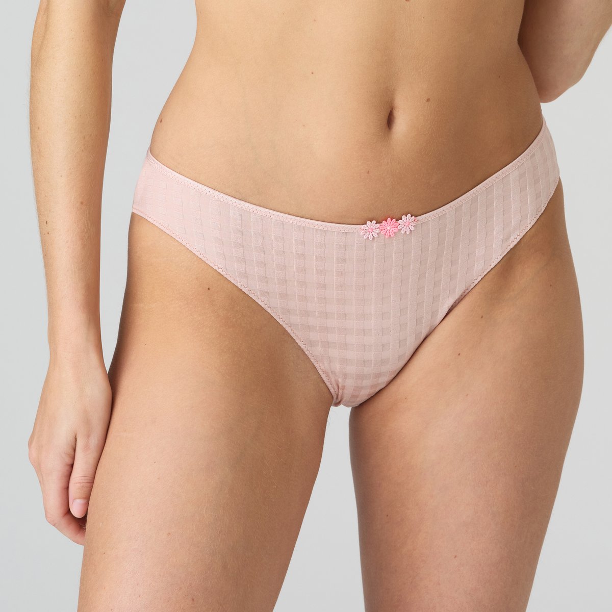 Slip brésilien AVERO TINY rose - powder rose, MARIE JO