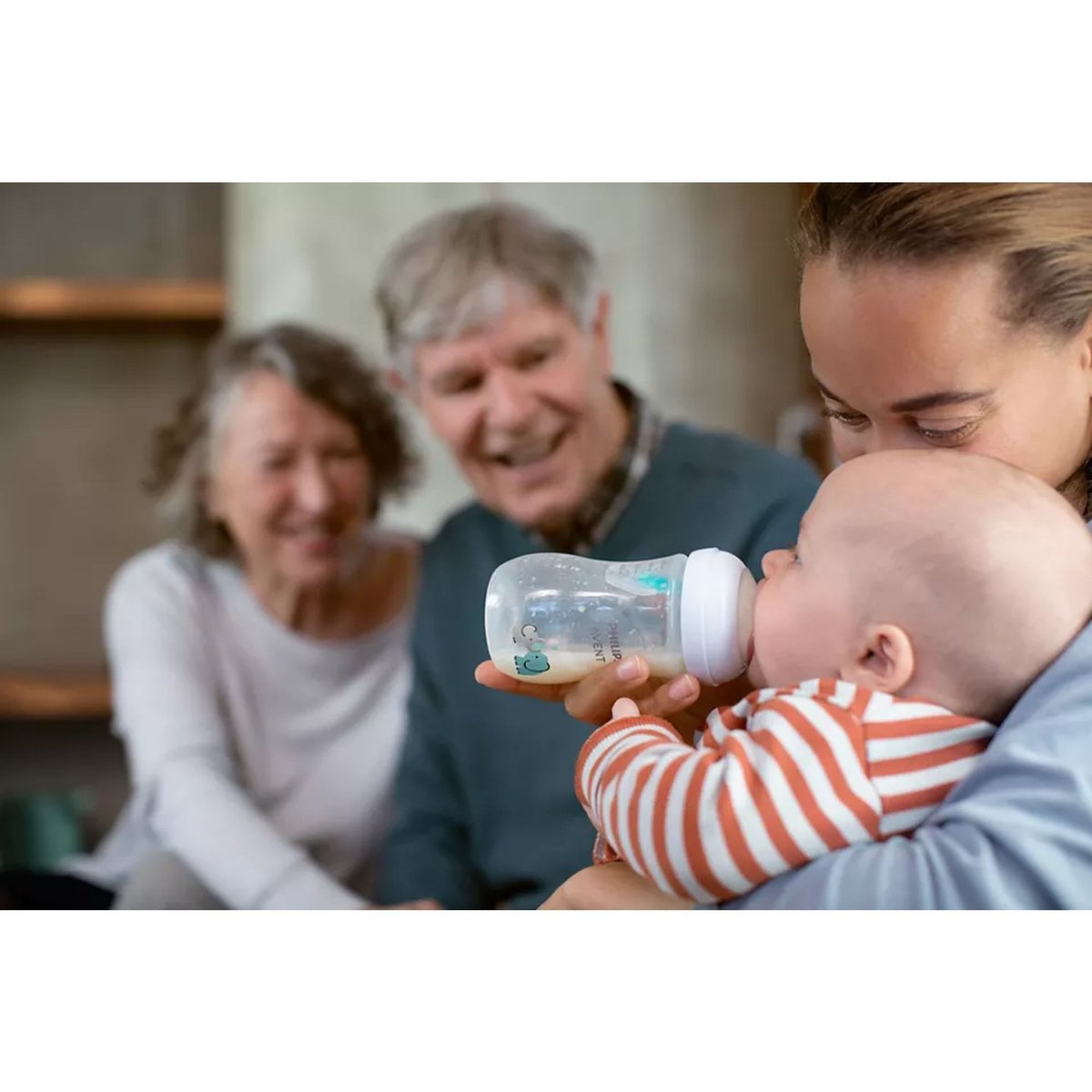 Biberon Naturel Eléphant blanc, PHILIPS AVENT