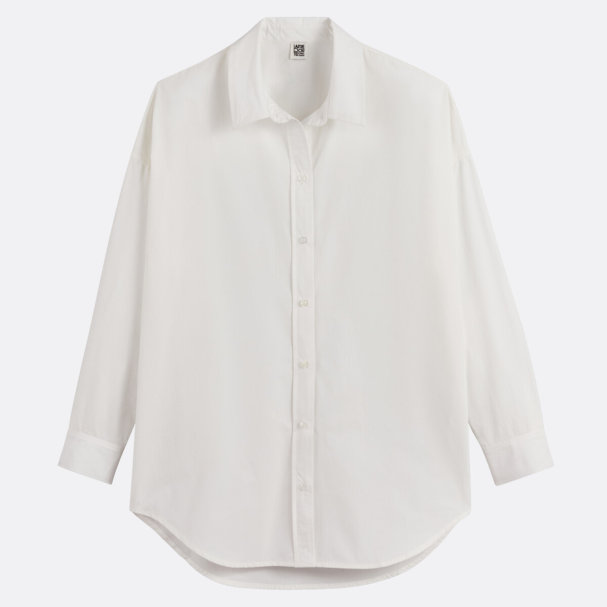 Chemise tunique oversize Signature, APOLLINE blanc ivoire, LA REDOUTE COLLECTIONS