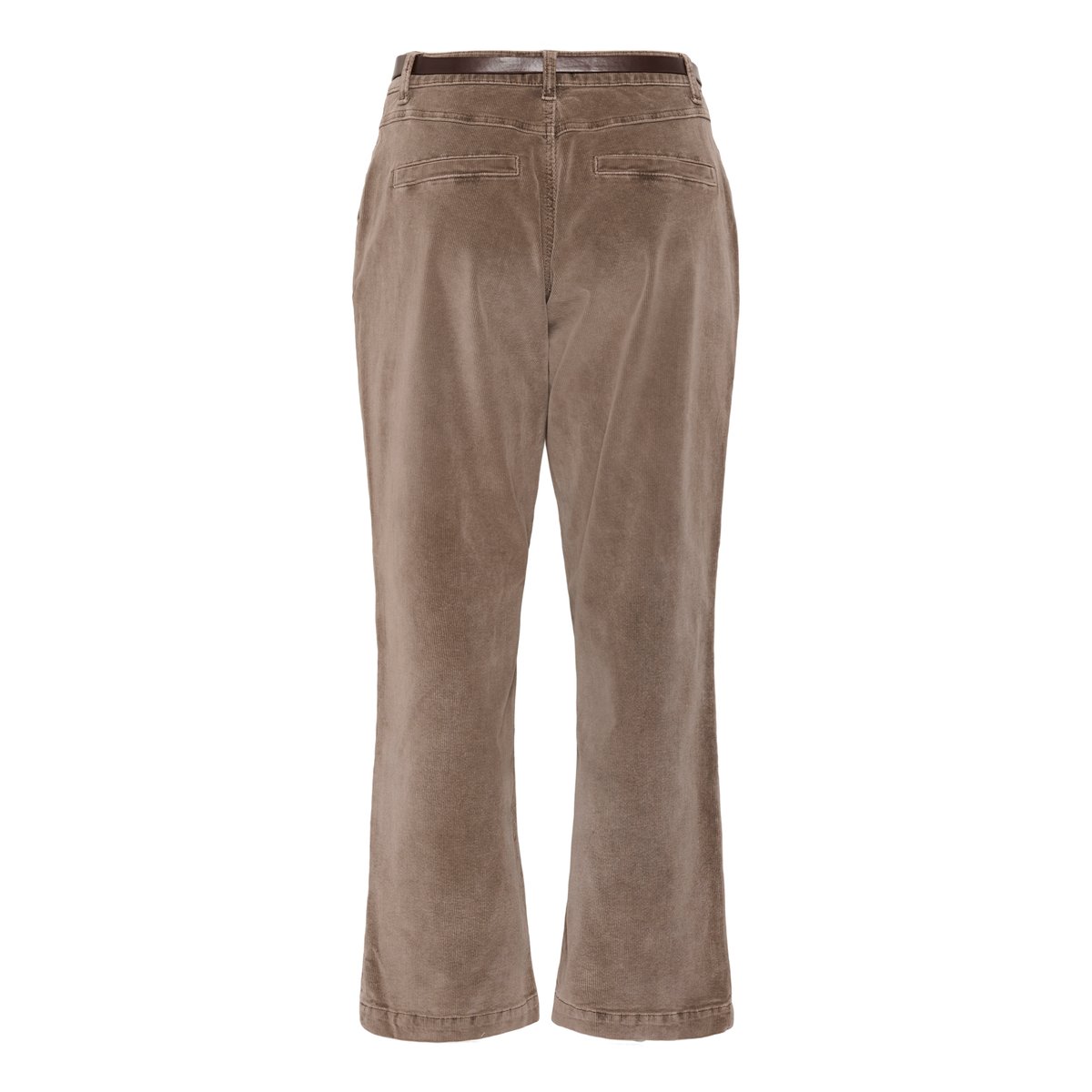 Pantalon casual beige brown lentil, CREAM