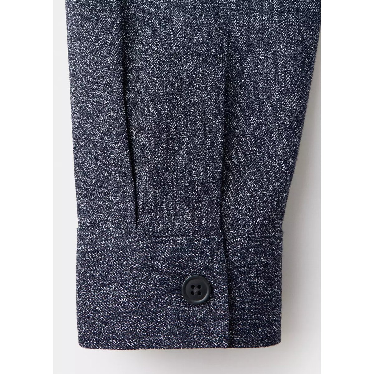 Surchemise regular fit texturée bleu, MANGO MAN