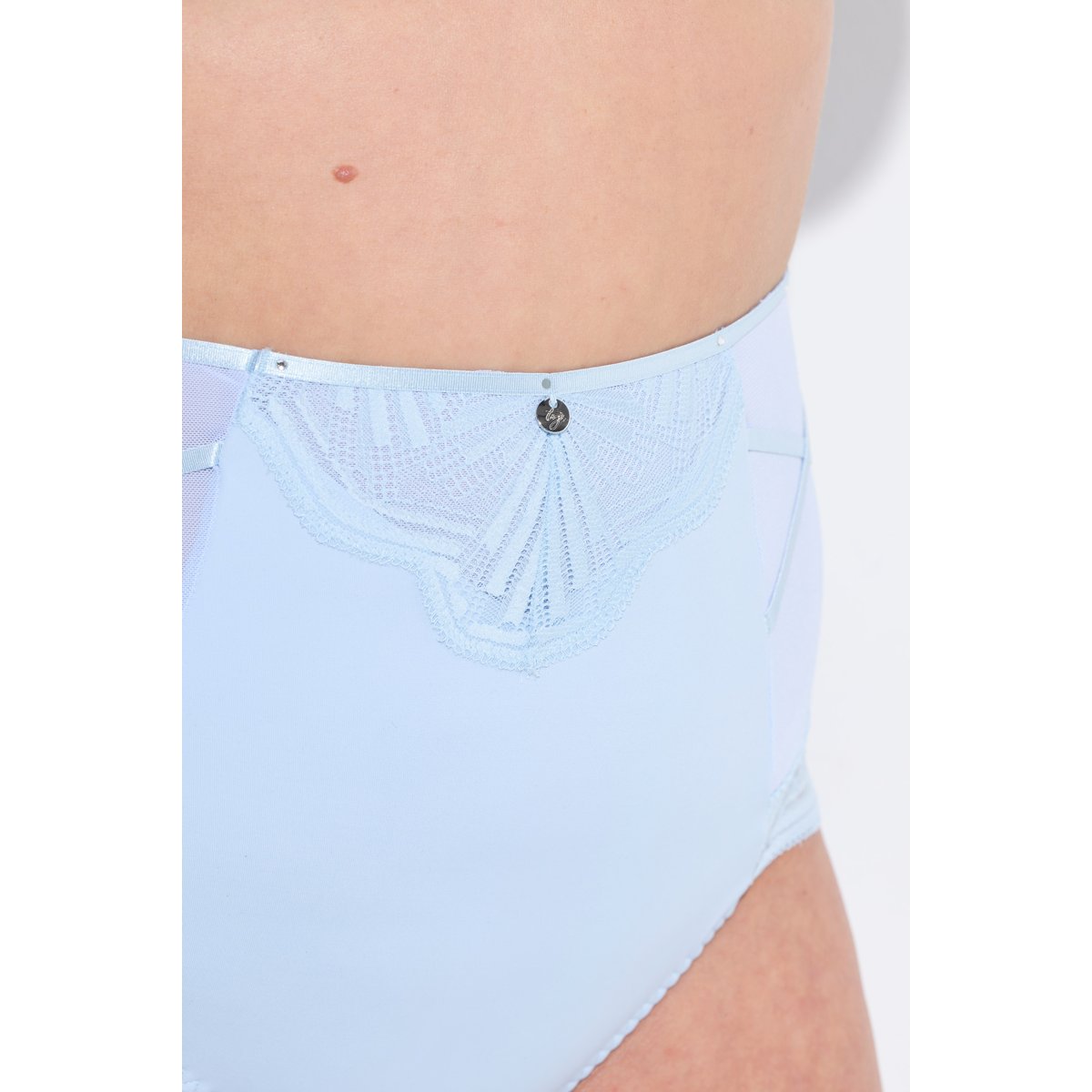 Culottes maxi galbantes TRUYOU. Dentelle bleu clair tendre, ULLA POPKEN
