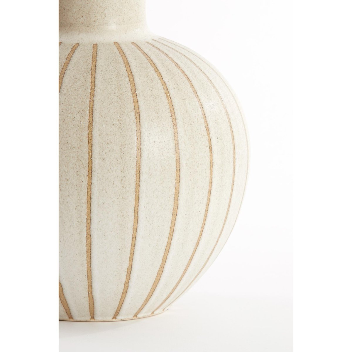Vase Céramique ULLOA sable, LIGHT & LIVING