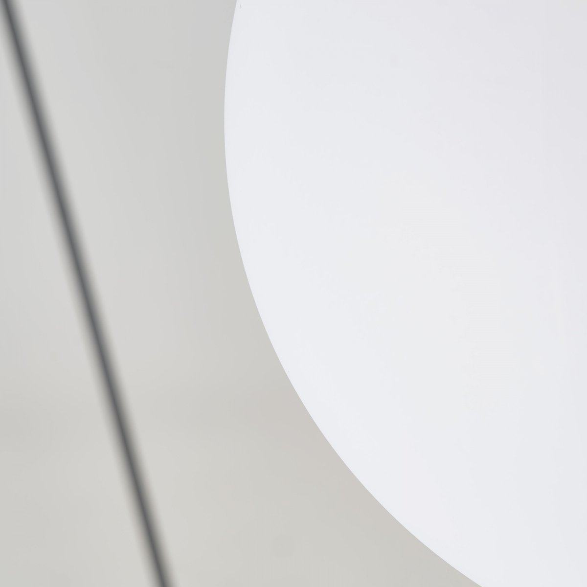 Lampadaire Arche (180 cm) gris, OVIALA