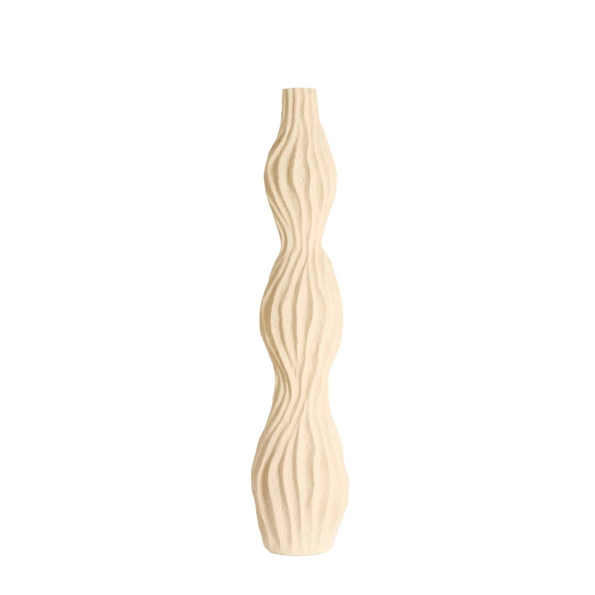 Vase Céramique VANIA blanc, LIGHT & LIVING