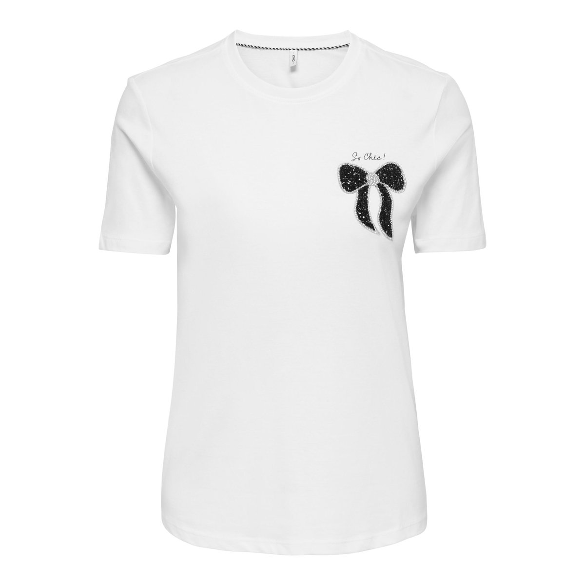 T-Shirt bright white 1, ONLY