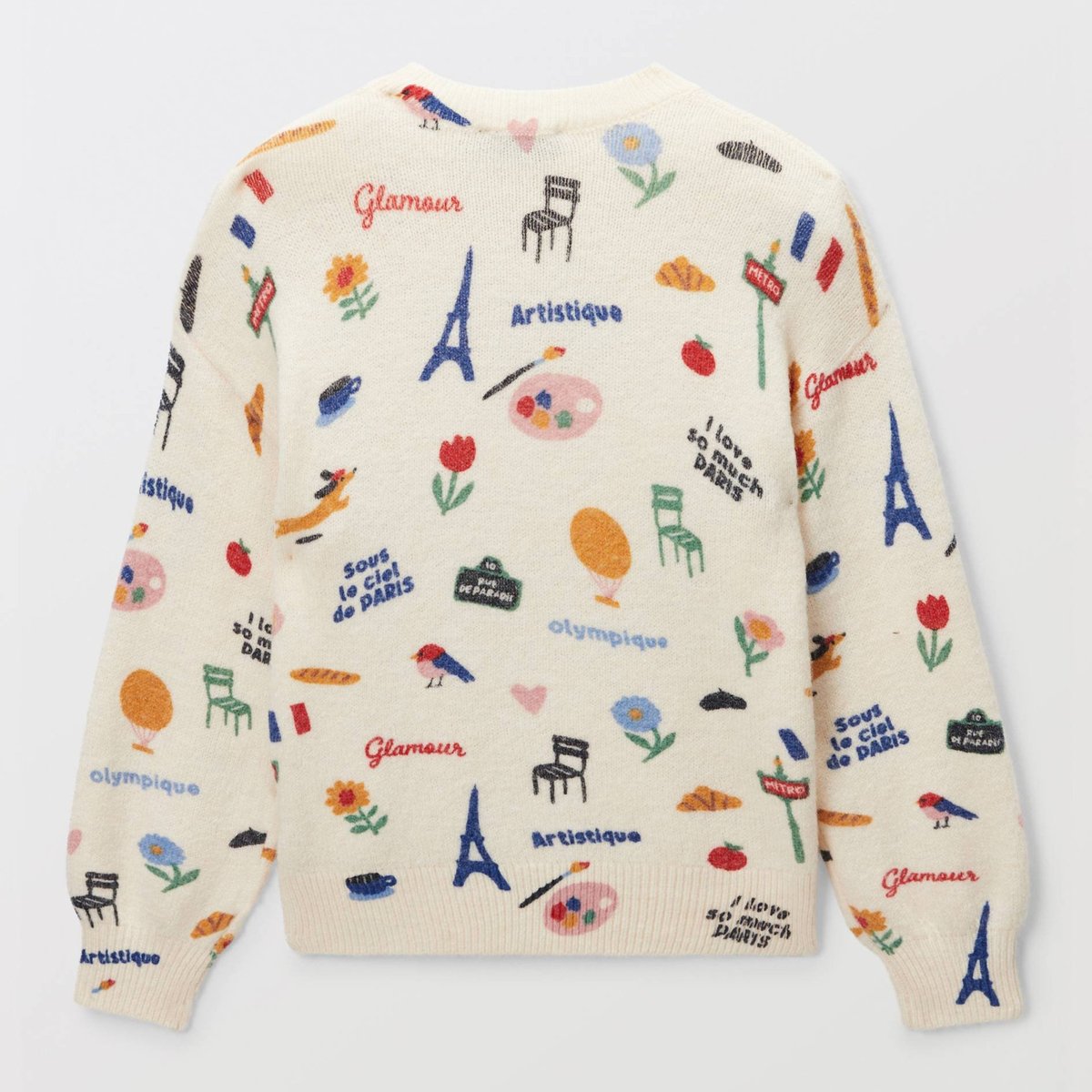 Pull imprimé amaretti, MONOPRIX