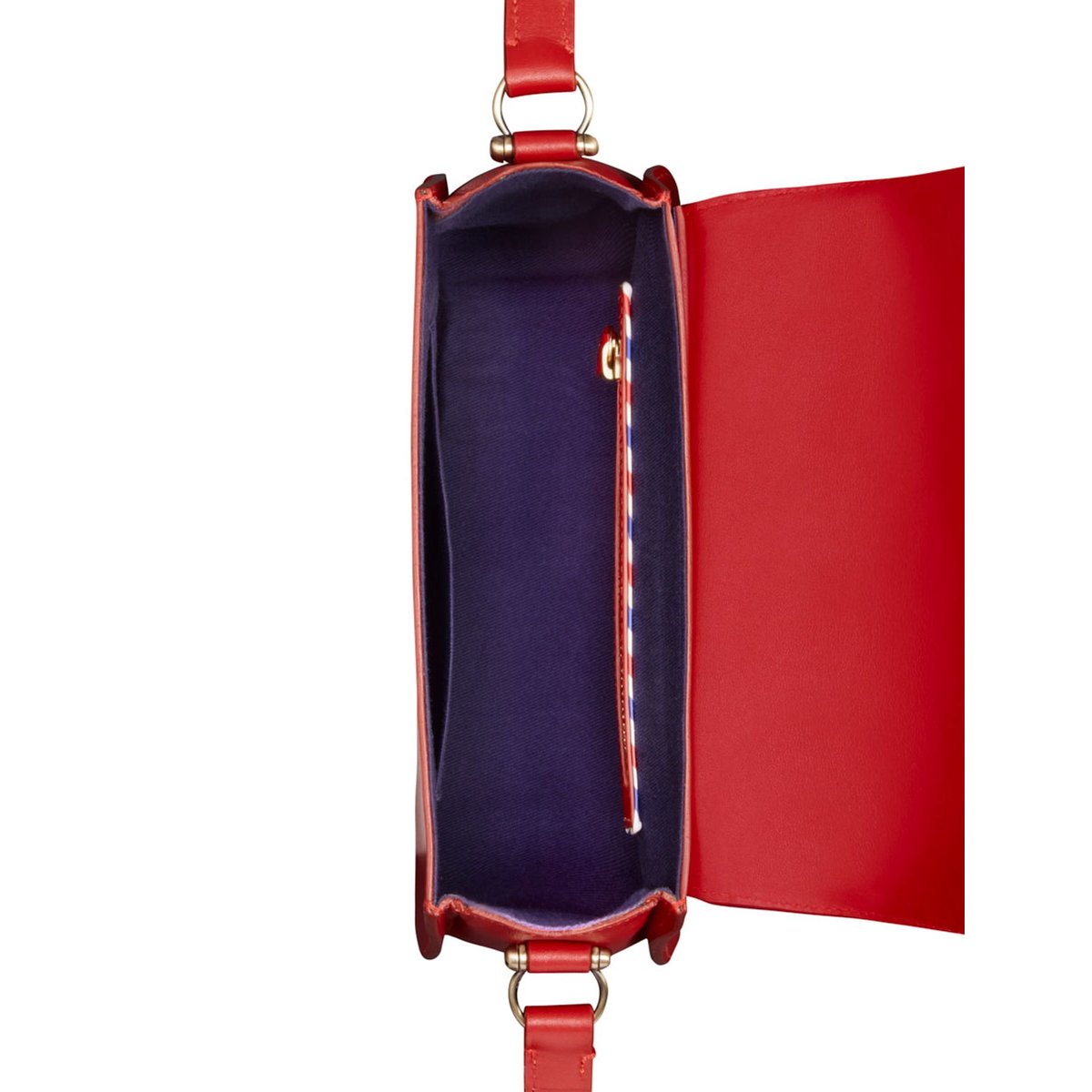 Flaneur shoulder bag rouge, INES DE LA FRESSANGE PARIS