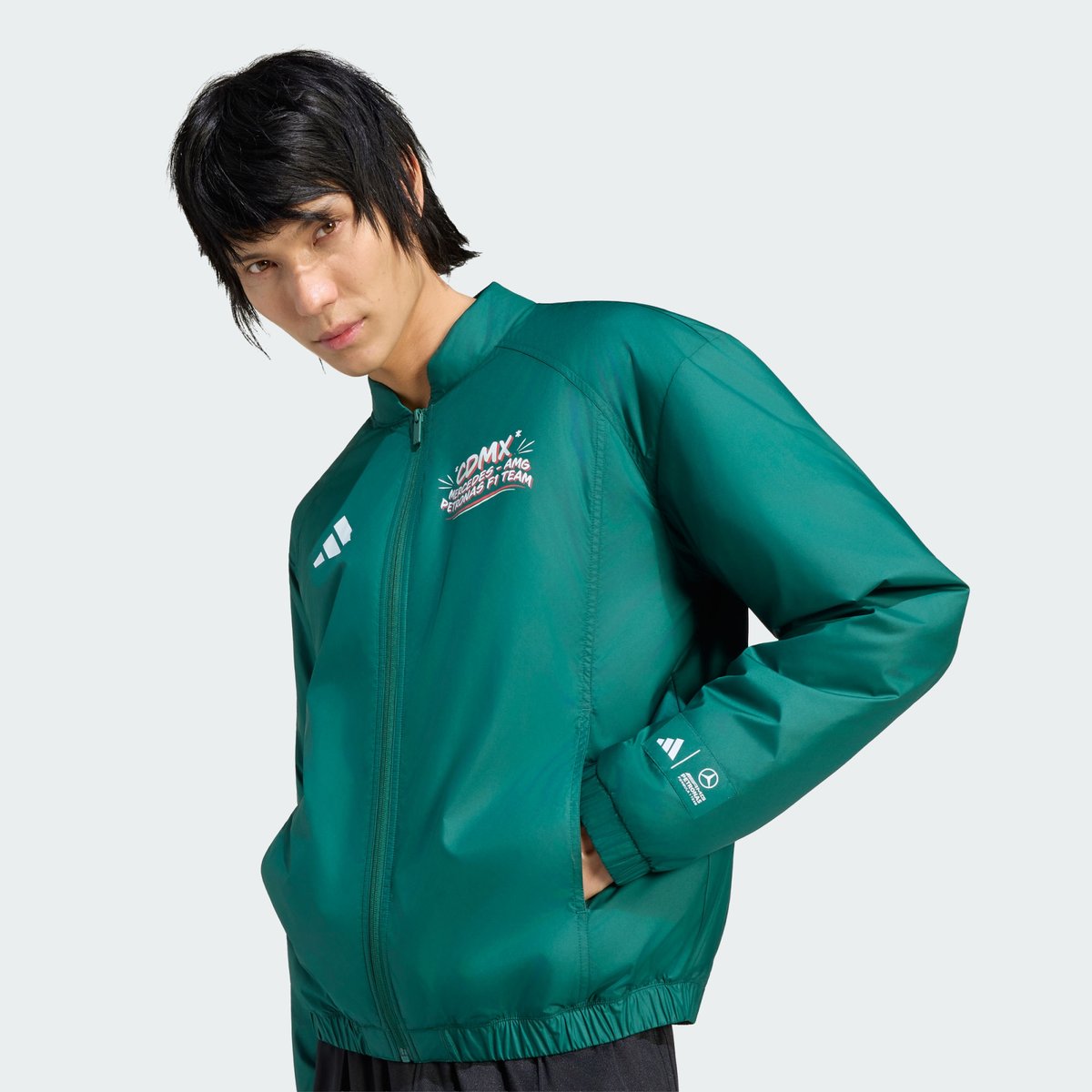 Veste Mercedes - Amg Petronas Formula 1 Team Mexico City collegiate green, adidas Performance