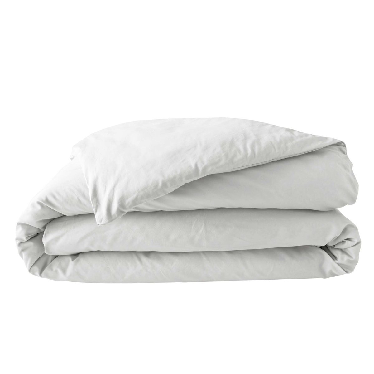 Housse de couette collection Percale de coton blanc, EDEN