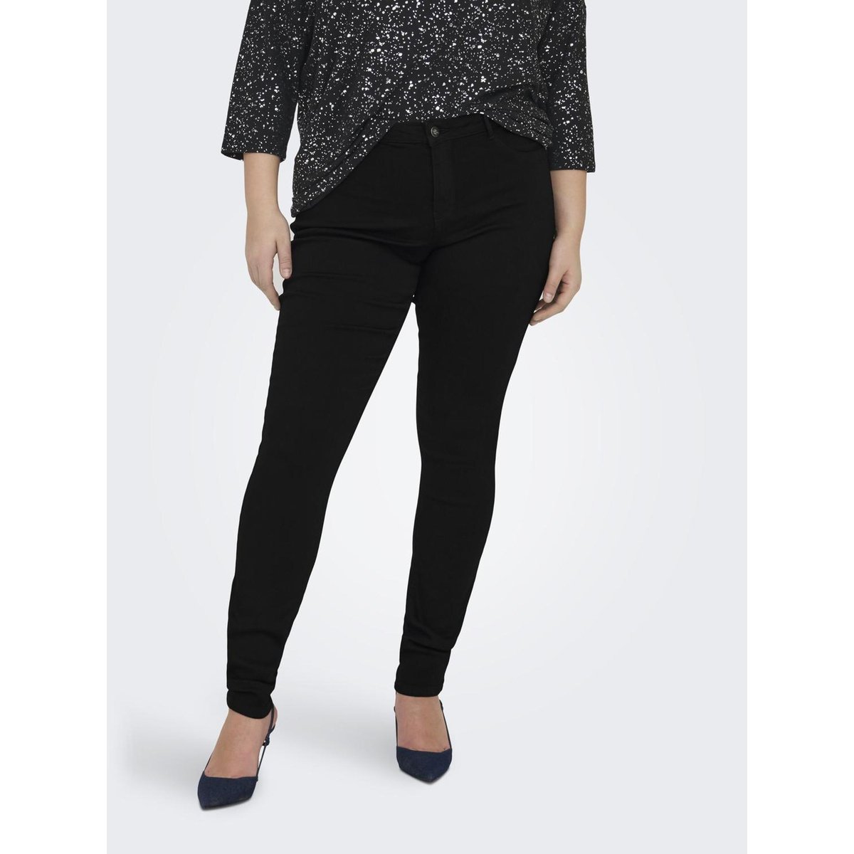Jean Skinny black, ONLY CARMAKOMA