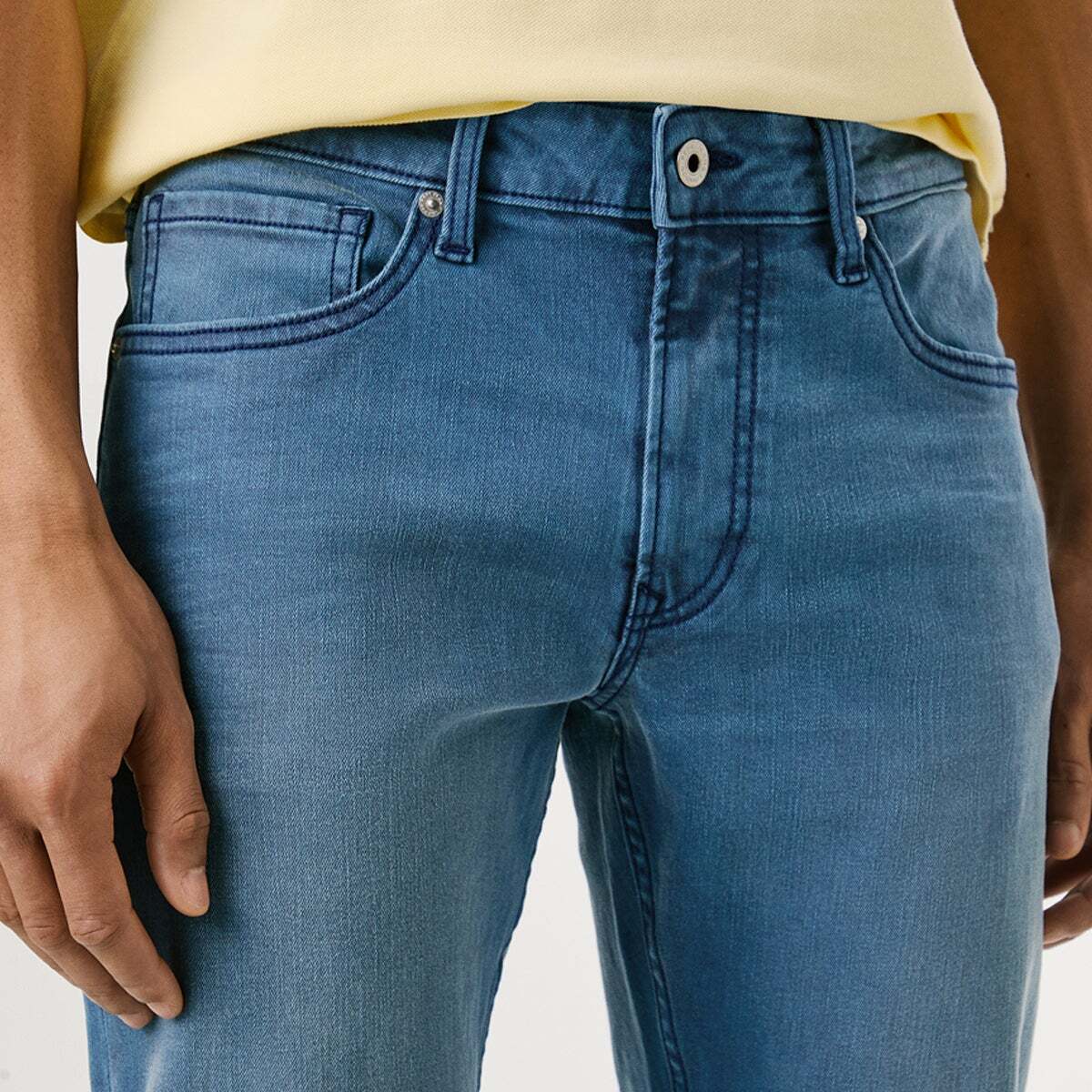 Jean Coupe Tapered, Taille Normale - Stanley authentic garment dye, PEPE JEANS