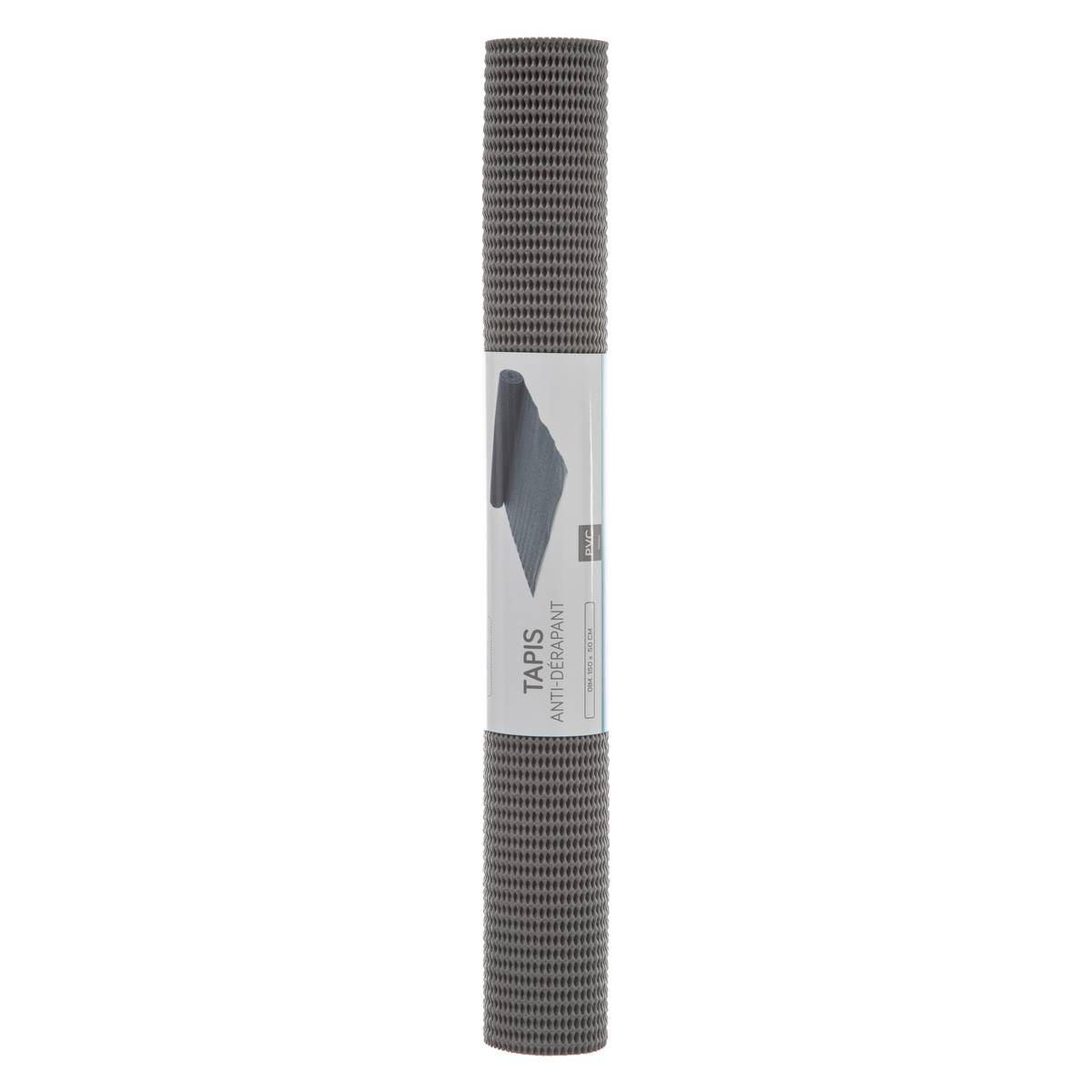 Tapis anti-dérapant enroulable grande largeur gris, 5FIVE SIMPLY SMART