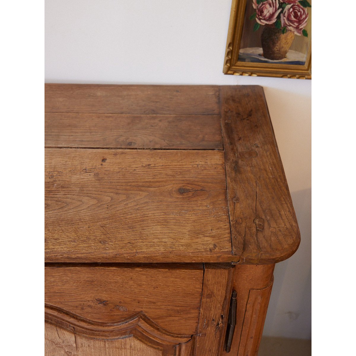 Buffet ancien en chêne massif Gilbert N°1847 - Bon état bois clair, DEBONGOUT