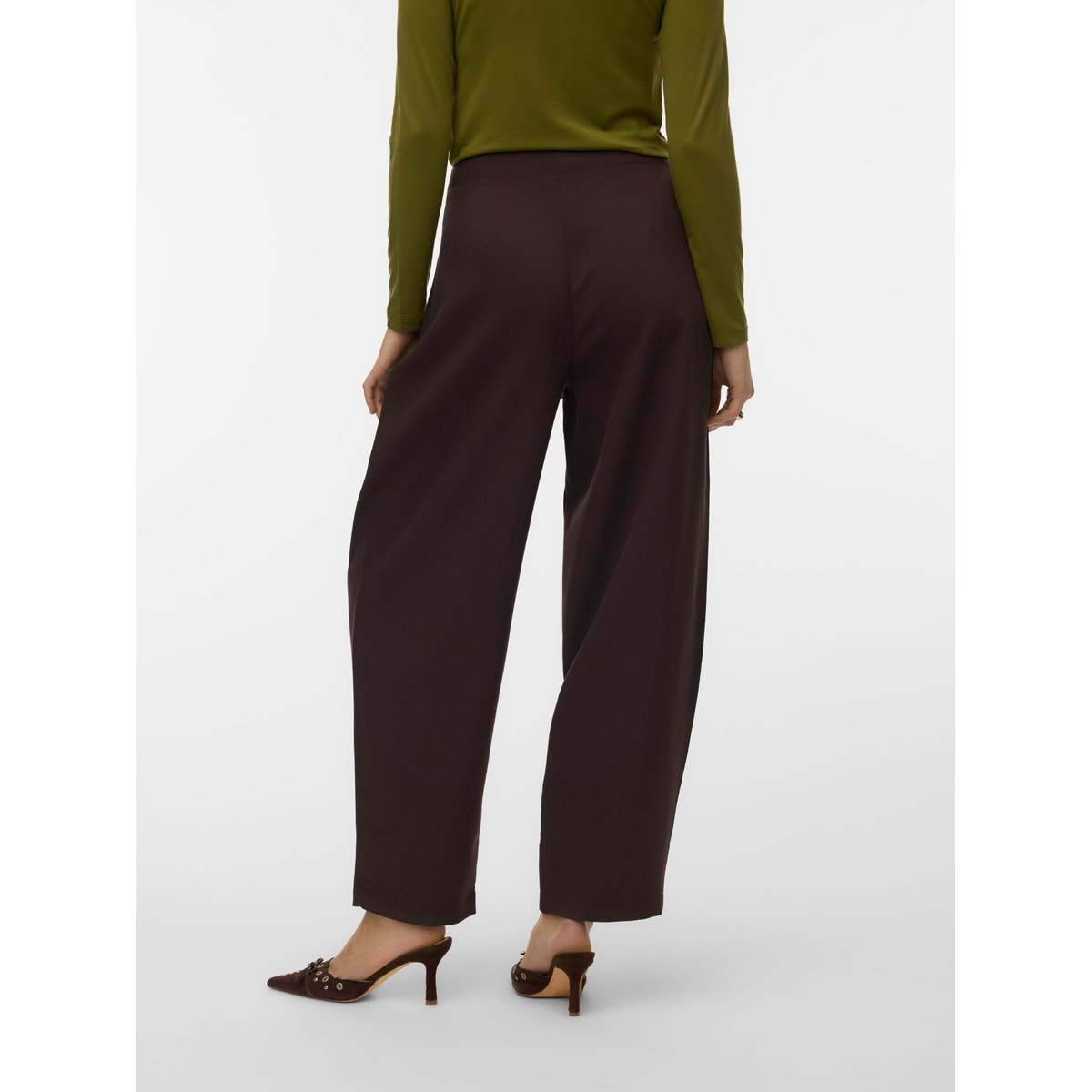 Pantalon De Tailleur marron - chocolate torte 1, VERO MODA
