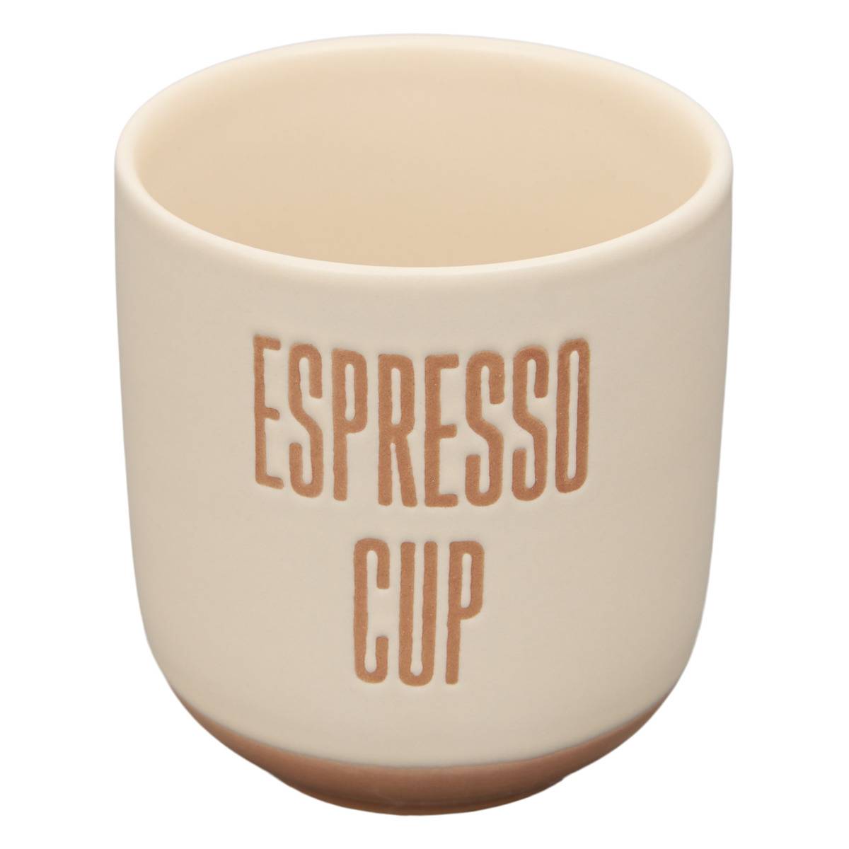Tasse espresso en grès BREAK TIME modèle b, ATMOSPHERA