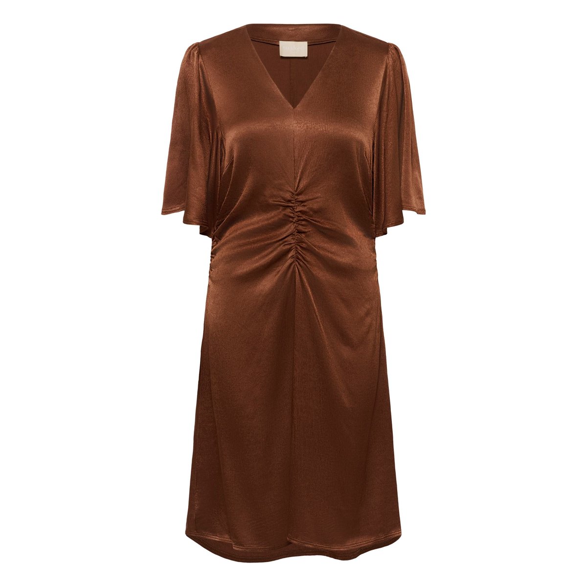 Robe marron cappucino, SOAKED IN LUXURY