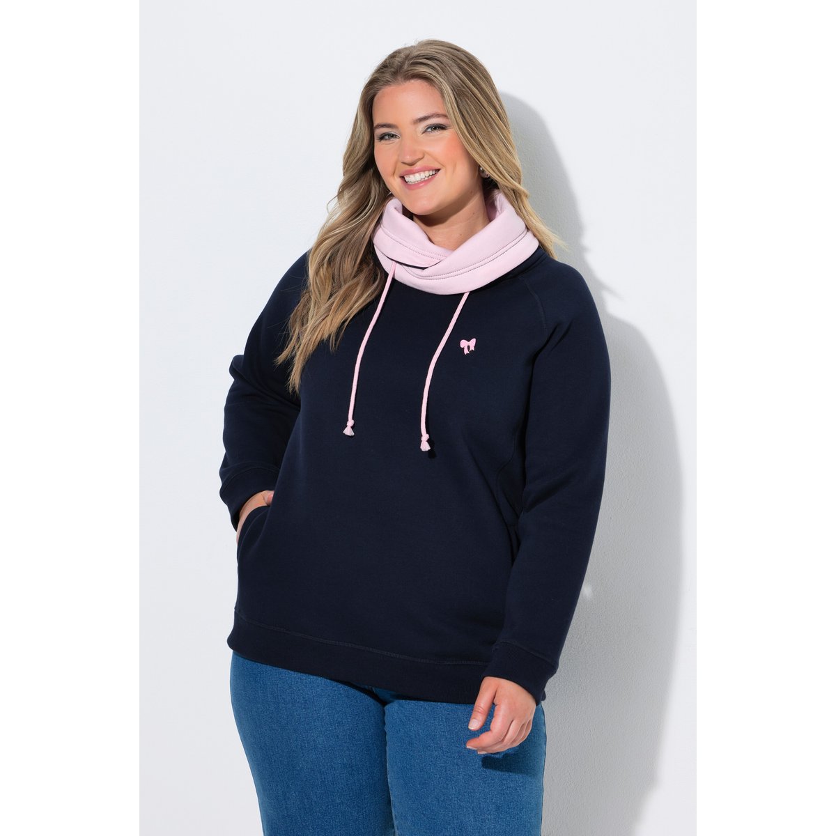 Sweat-shirt marine, ULLA POPKEN