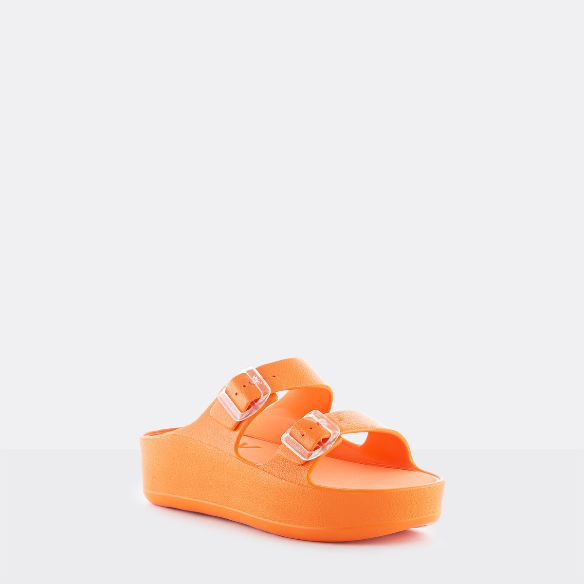 Sandales à plateforme et boucles vegan FENIX mandarine, LEMON JELLY