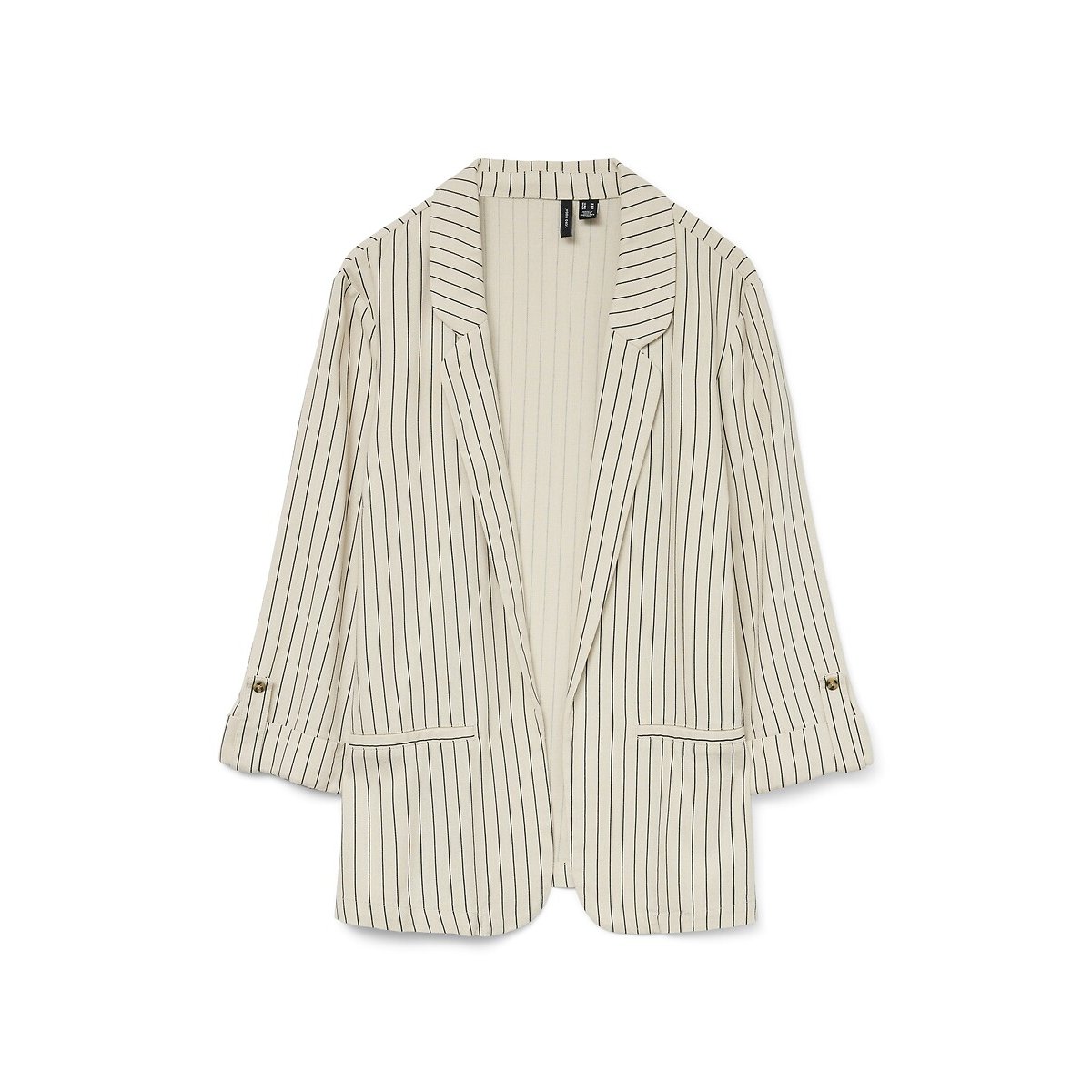 Blazer manches 3/4 ecru, VERO MODA